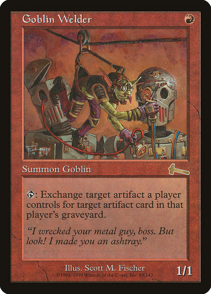 Goblin Welder [Urza's Legacy] | Galaxy Games LLC