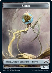 Servo // Soldier Double-Sided Token [Double Masters Tokens] | Galaxy Games LLC