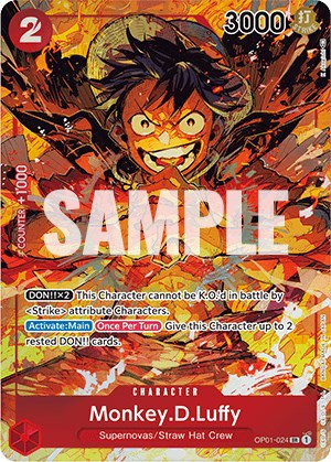 Monkey.D.Luffy (Parallel) [Romance Dawn] | Galaxy Games LLC