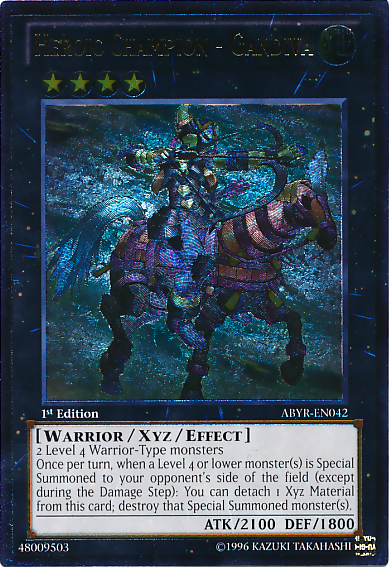 Heroic Champion - Gandiva (UTR) [ABYR-EN042] Ultimate Rare | Galaxy Games LLC