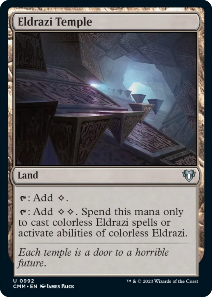 Eldrazi Temple [Commander Masters] | Galaxy Games LLC