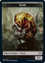 Germ // Human Soldier Double-Sided Token [Double Masters Tokens] | Galaxy Games LLC