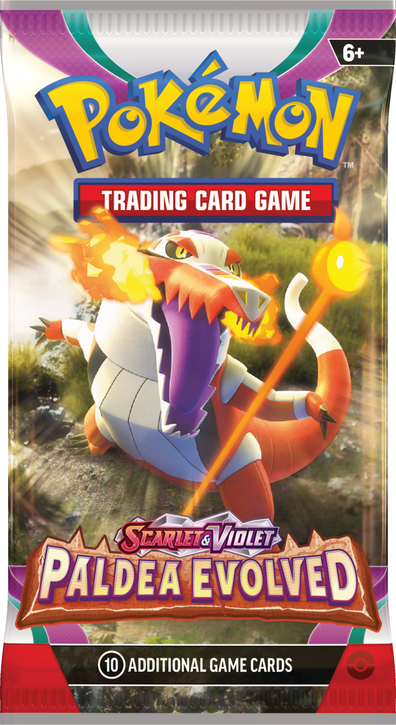 Scarlet & Violet: Paldea Evolved - Booster Pack | Galaxy Games LLC