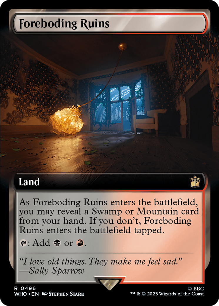 Foreboding Ruins (Extended Art) [Doctor Who] | Galaxy Games LLC