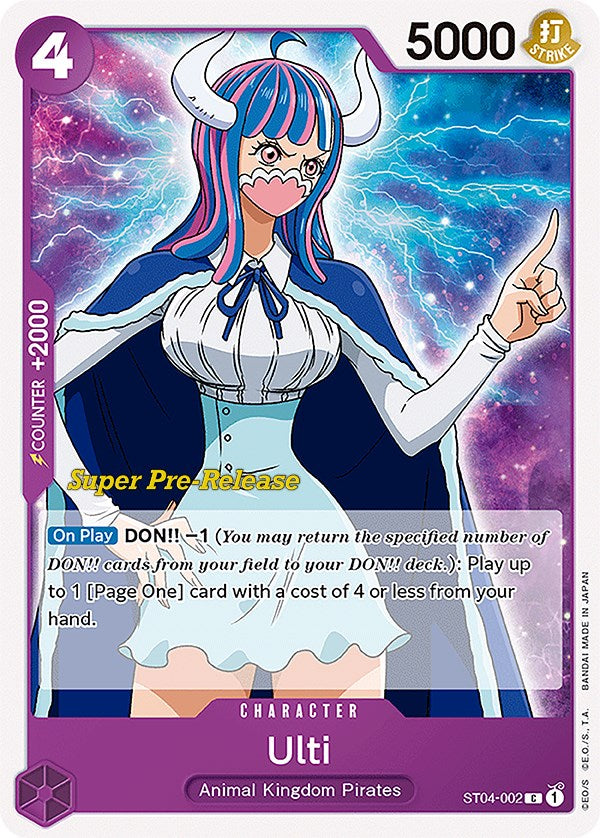 Ulti [Super Pre-Release Starter Deck: Animal Kingdom Pirates] | Galaxy Games LLC