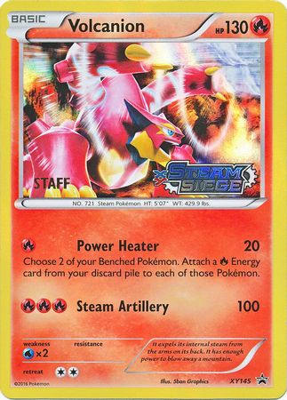 Volcanion (XY145) (Staff) [XY: Black Star Promos] | Galaxy Games LLC