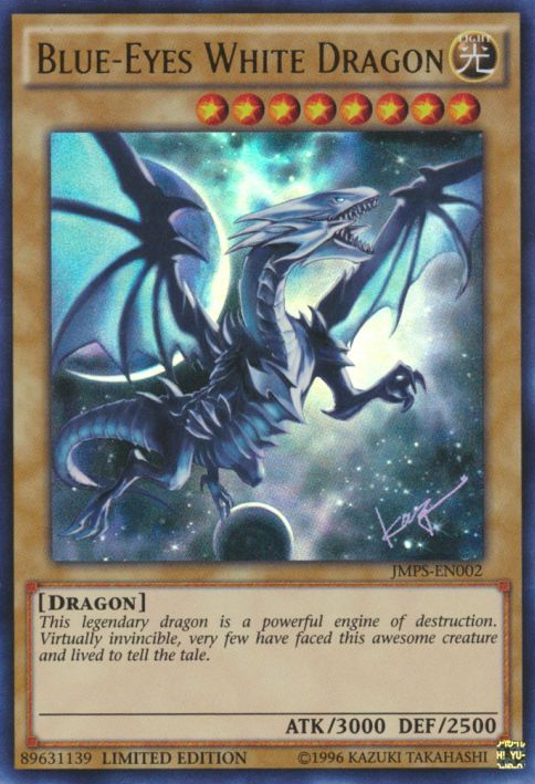 Blue-Eyes White Dragon [JMPS-EN002] Ultra Rare | Galaxy Games LLC