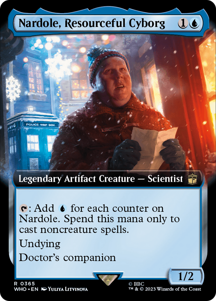 Nardole, Resourceful Cyborg (Extended Art) [Doctor Who] | Galaxy Games LLC