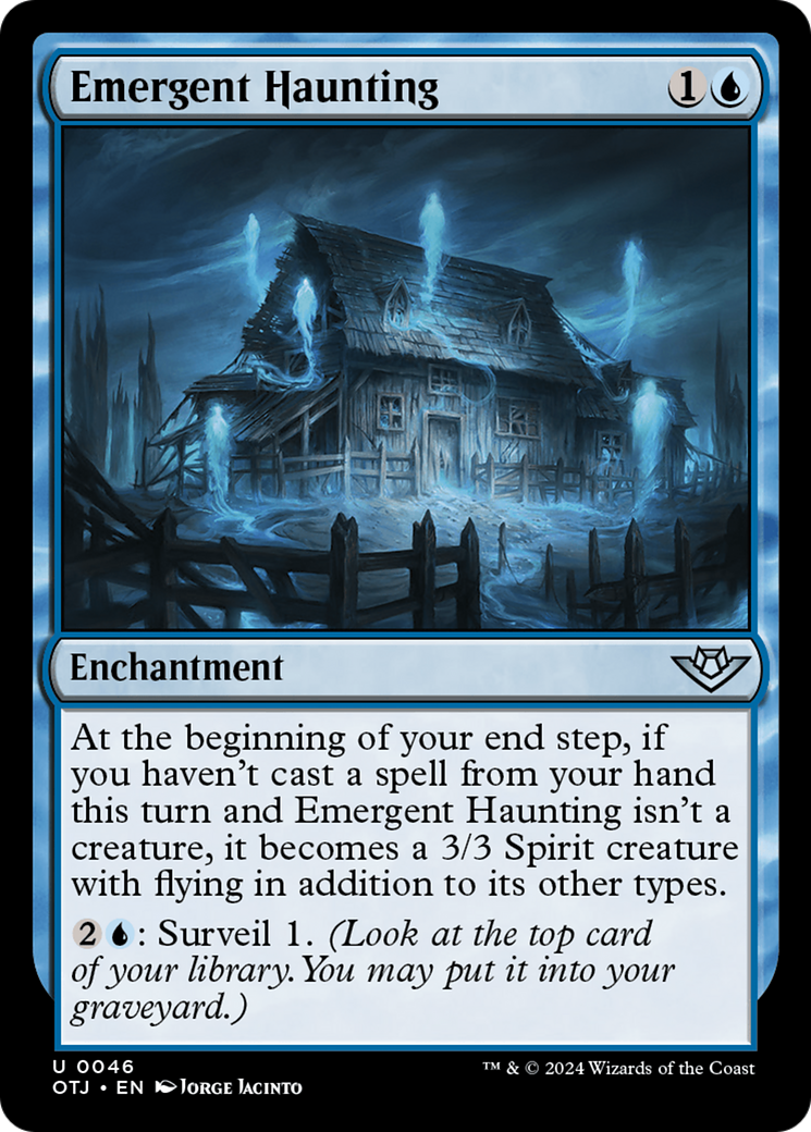 Emergent Haunting [Outlaws of Thunder Junction] | Galaxy Games LLC