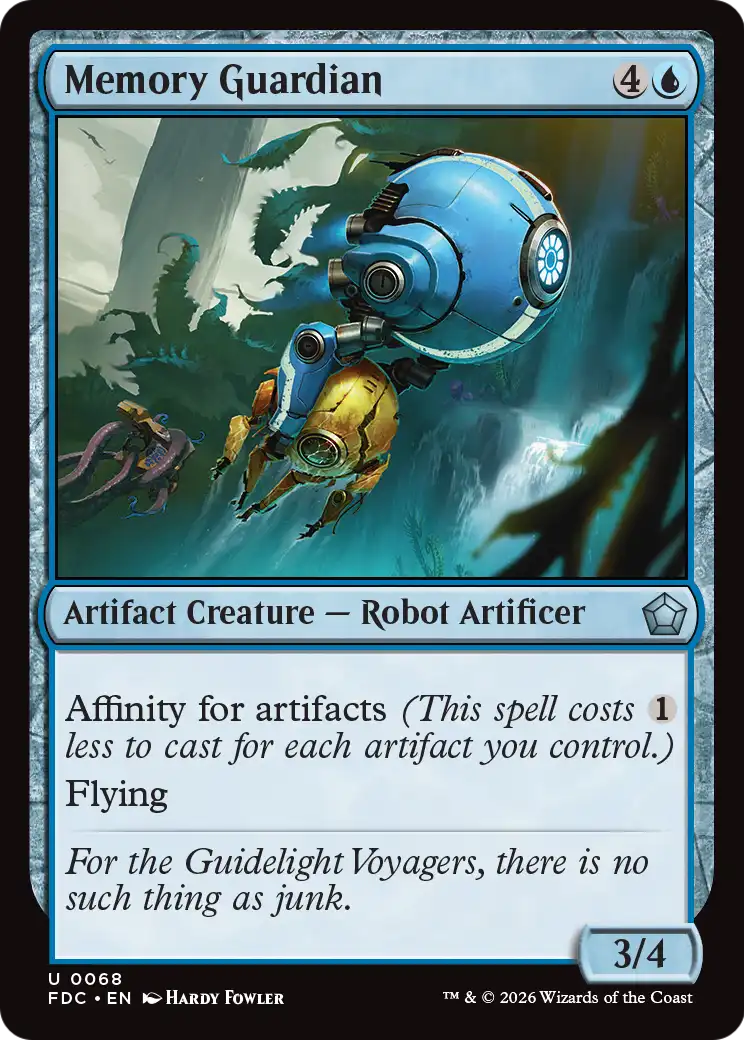 Memory Guardian [Foundations Commander] | Galaxy Games LLC