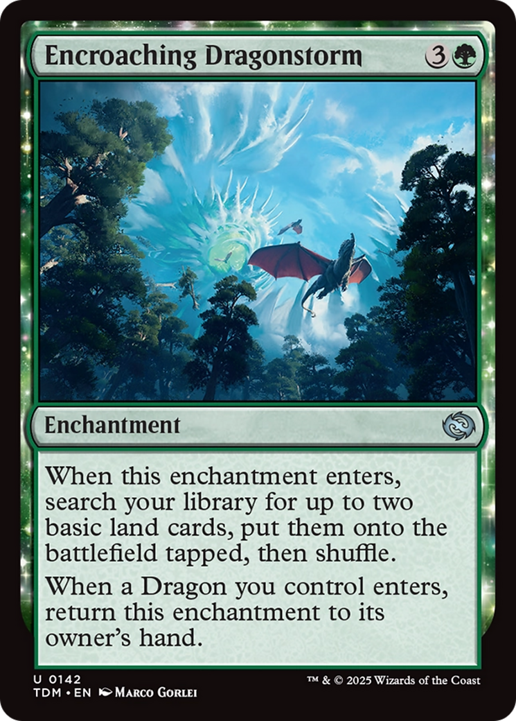 Encroaching Dragonstorm [Tarkir: Dragonstorm] | Galaxy Games LLC