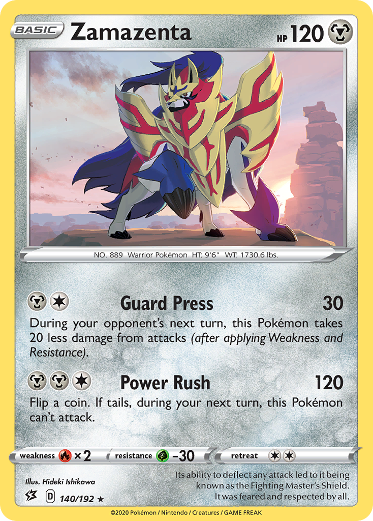 Zamazenta (140/192) [Sword & Shield: Rebel Clash] | Galaxy Games LLC