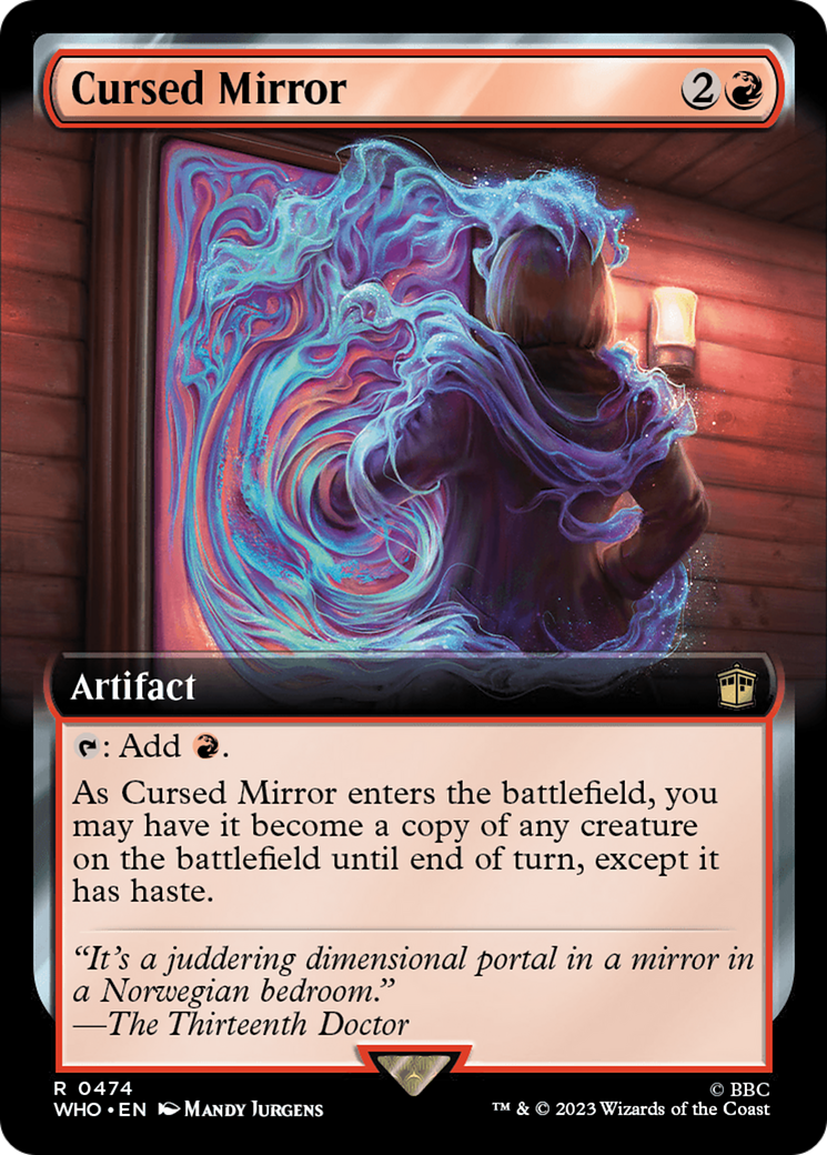 Cursed Mirror (Extended Art) [Doctor Who] | Galaxy Games LLC