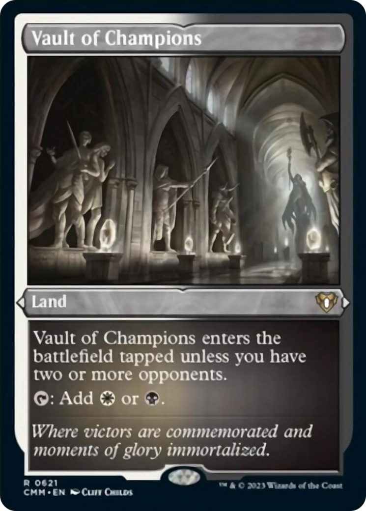 Vault of Champions (Foil Etched) [Commander Masters] | Galaxy Games LLC