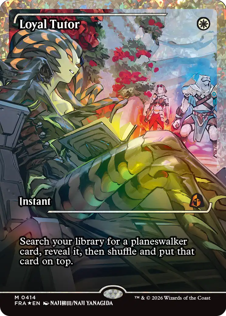 Loyal Tutor (Showcase) (Fracture Foil) [Reality Fracture] | Galaxy Games LLC