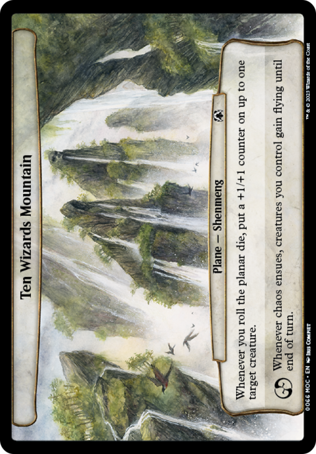 Ten Wizards Mountain [March of the Machine Commander] | Galaxy Games LLC