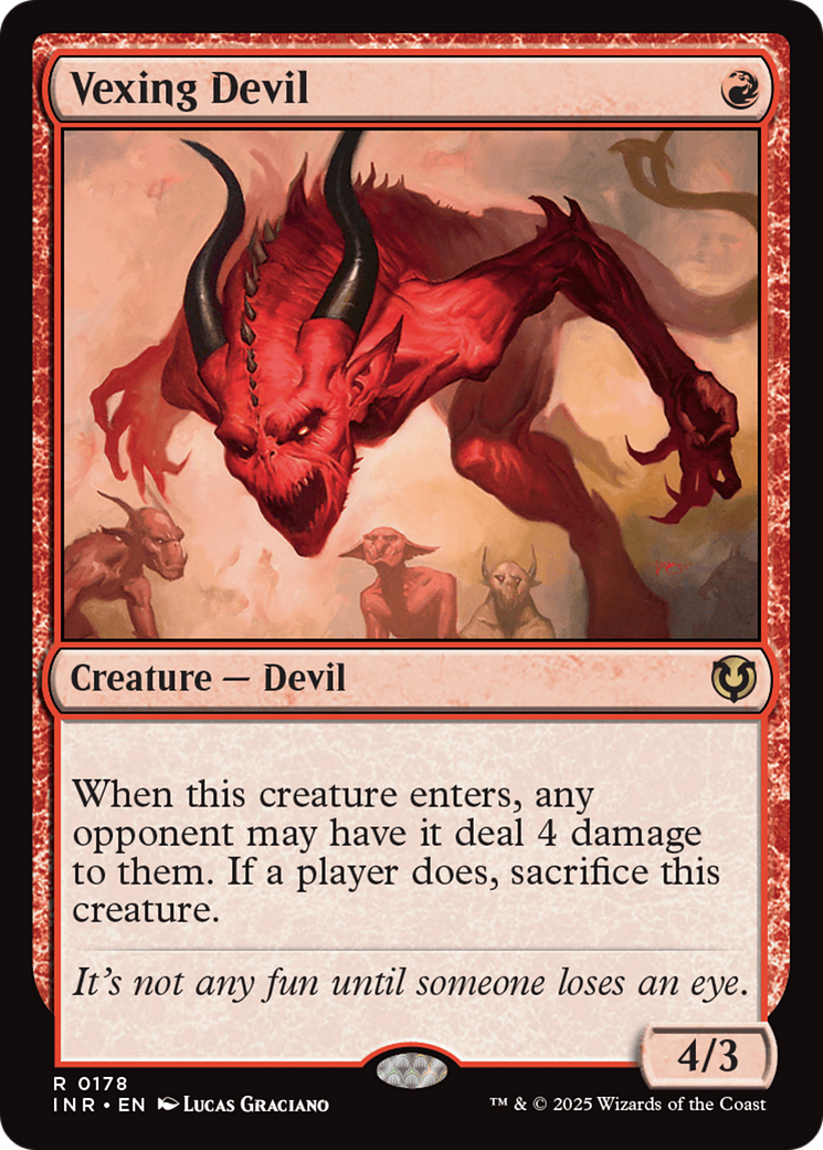 Vexing Devil [Innistrad Remastered] | Galaxy Games LLC