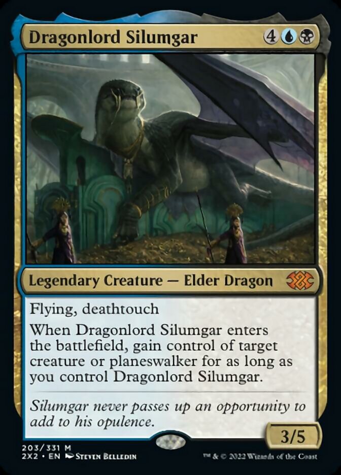 Dragonlord Silumgar [Double Masters 2022] | Galaxy Games LLC