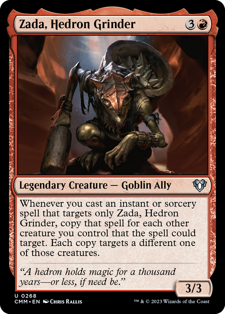 Zada, Hedron Grinder [Commander Masters] | Galaxy Games LLC