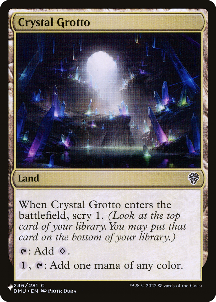 Crystal Grotto [The List] | Galaxy Games LLC