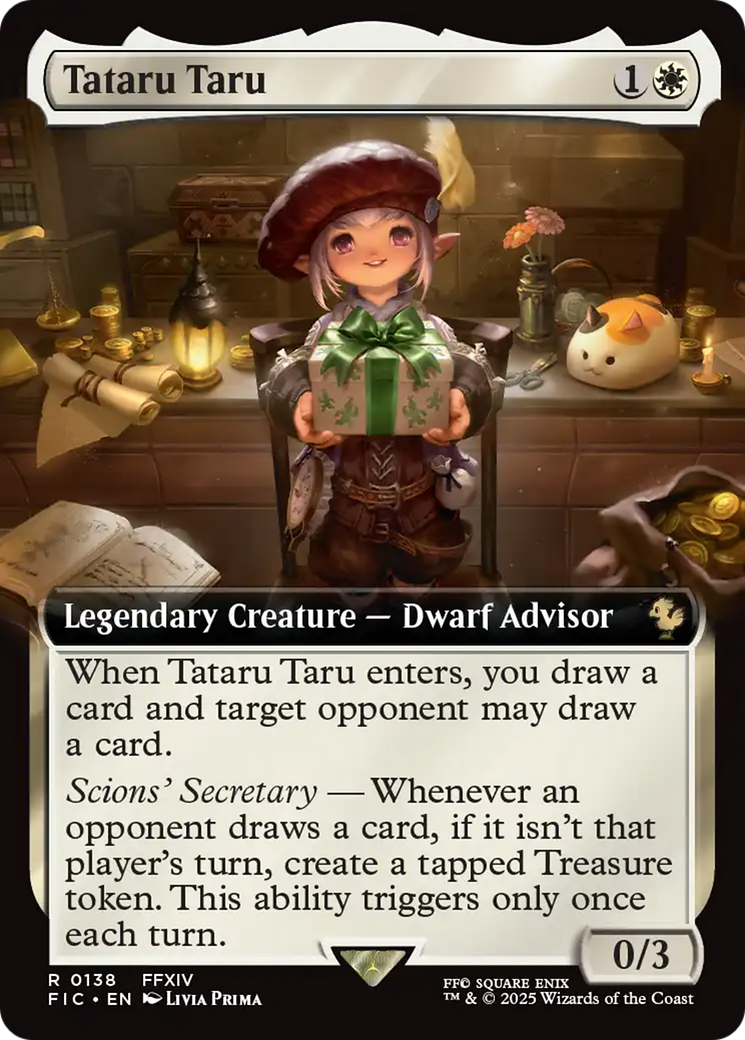 Tataru Taru (Extended Art) [FINAL FANTASY Commander] | Galaxy Games LLC