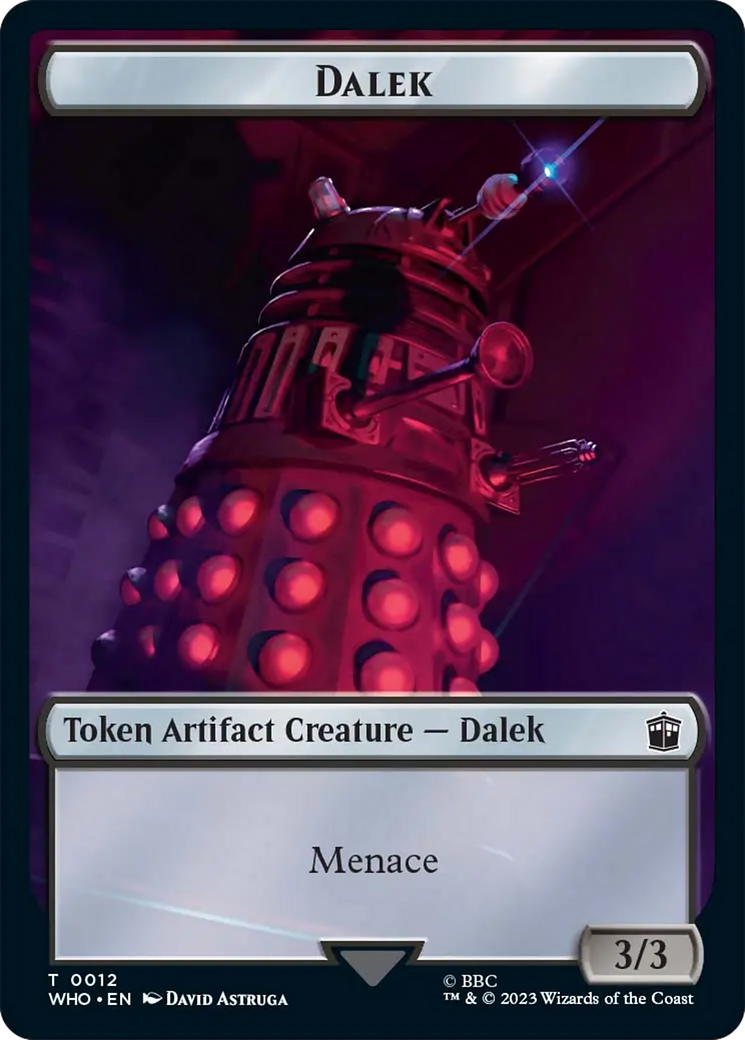 Dalek Token [Doctor Who Tokens] | Galaxy Games LLC