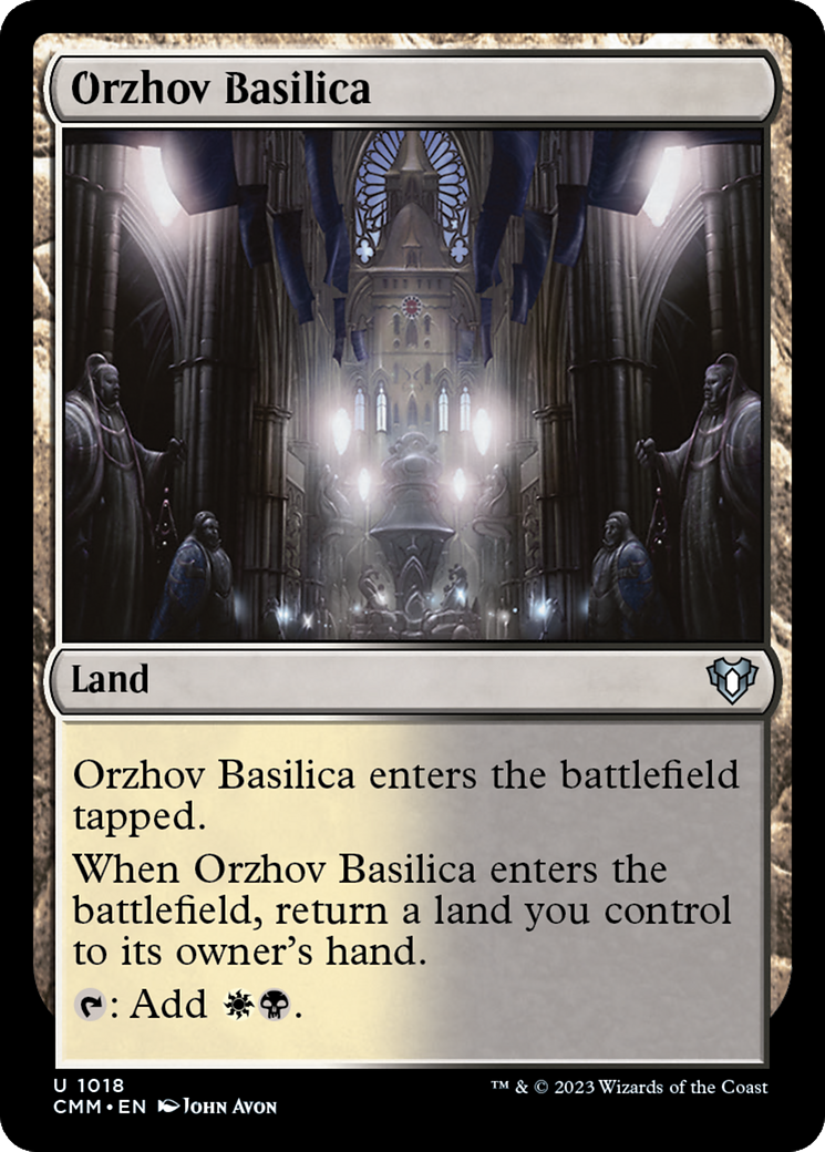 Orzhov Basilica [Commander Masters] | Galaxy Games LLC