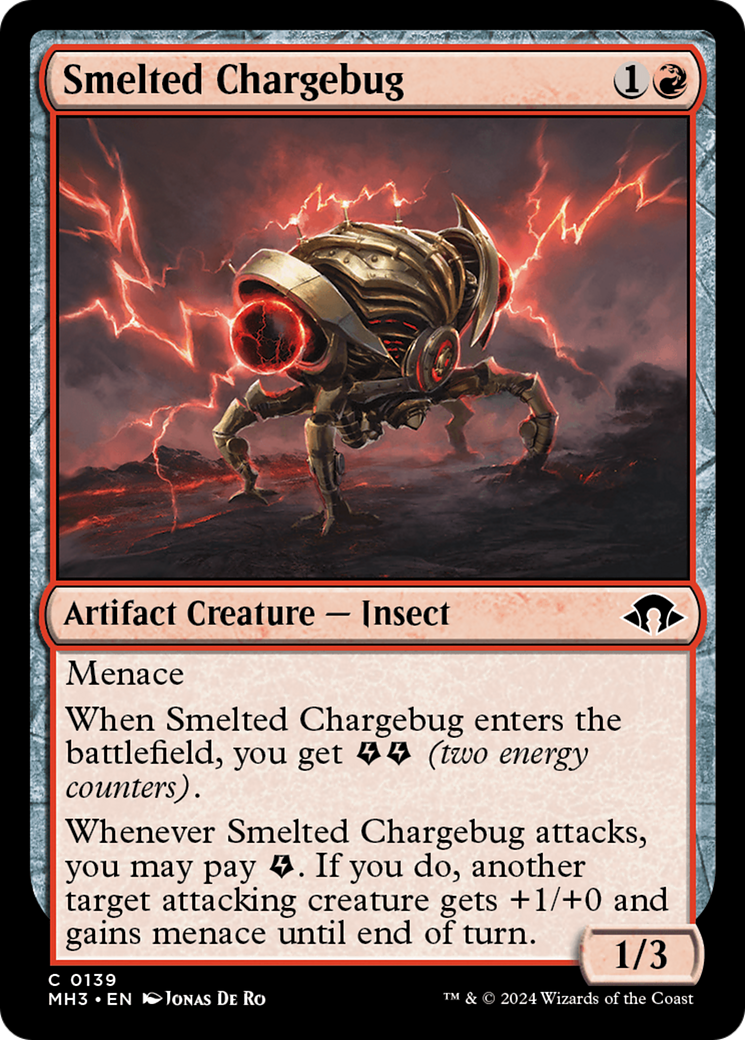 Smelted Chargebug [Modern Horizons 3] | Galaxy Games LLC