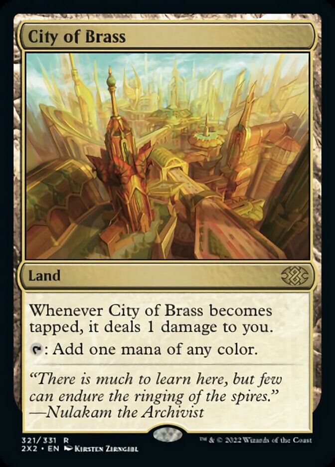 City of Brass [Double Masters 2022] | Galaxy Games LLC