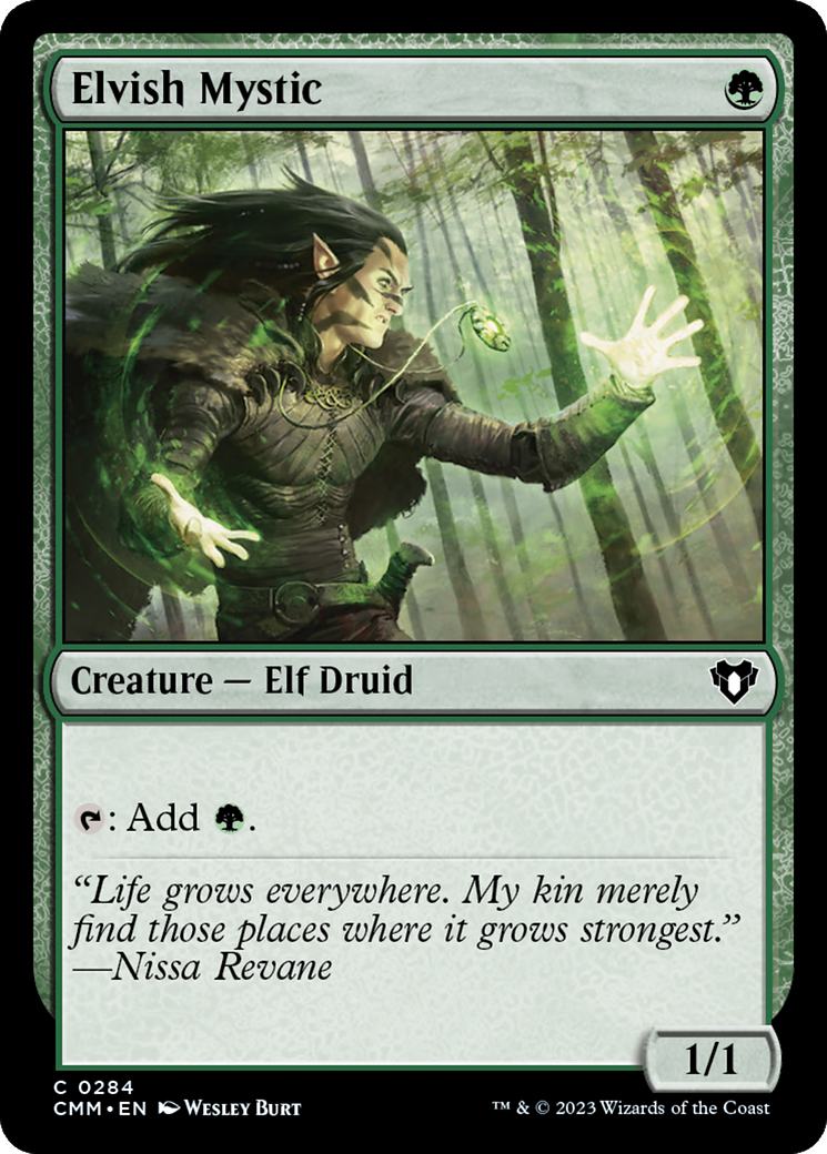 Elvish Mystic [Commander Masters] | Galaxy Games LLC