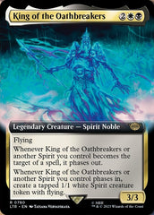 King of the Oathbreakers (Extended Art) (Surge Foil) [The Lord of the Rings: Tales of Middle-Earth] | Galaxy Games LLC