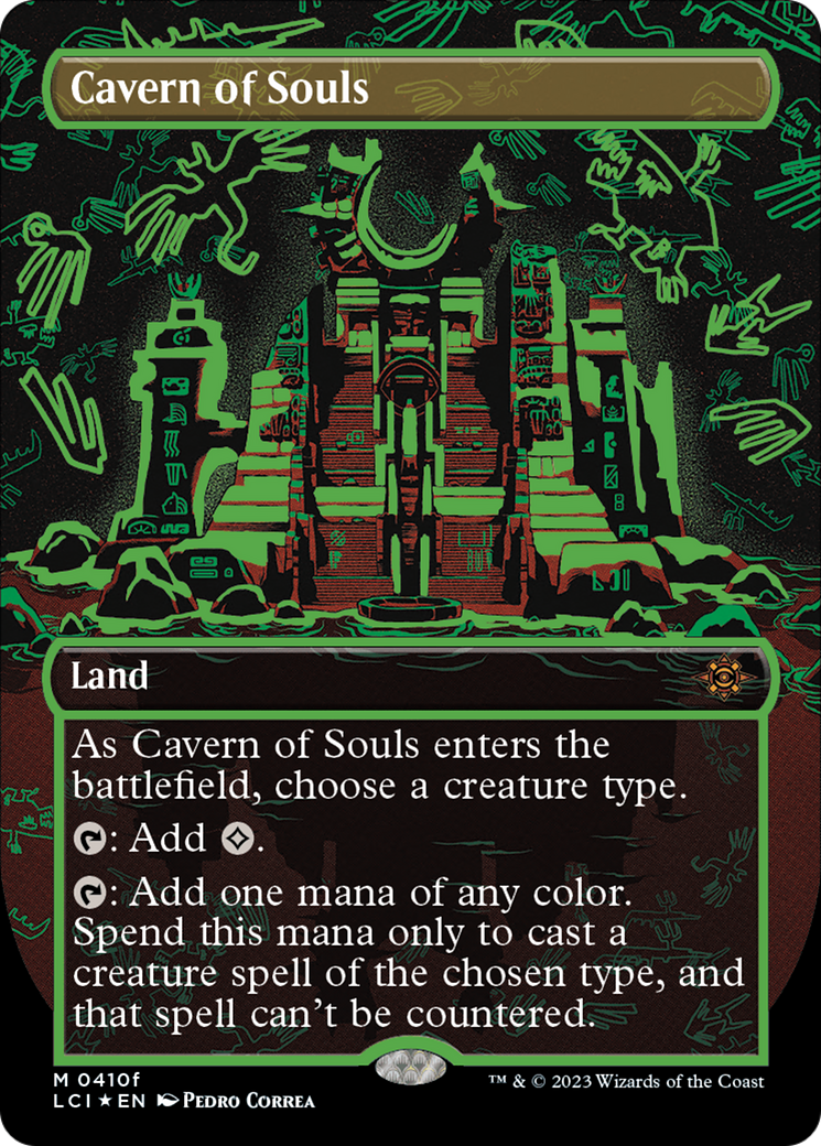 Cavern of Souls (0410f) (Borderless) [The Lost Caverns of Ixalan] | Galaxy Games LLC