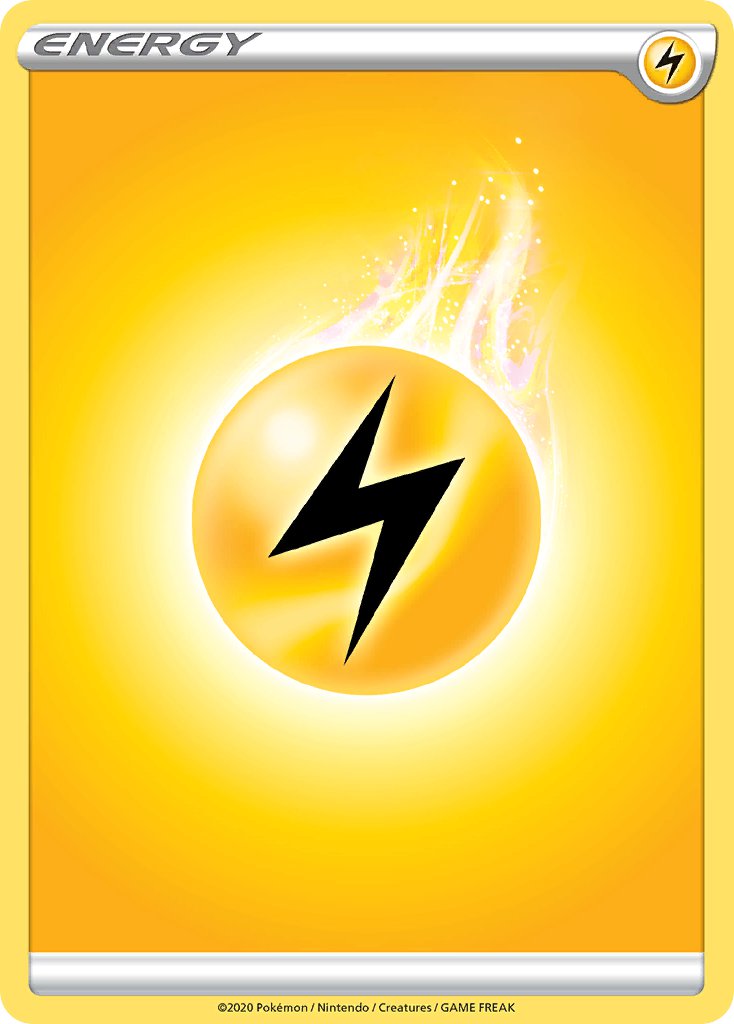 Lightning Energy [Sword & Shield: Base Set] | Galaxy Games LLC