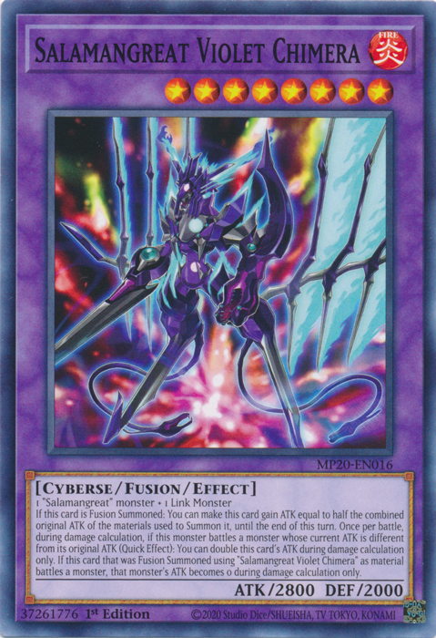 Salamangreat Violet Chimera [MP20-EN016] Common | Galaxy Games LLC