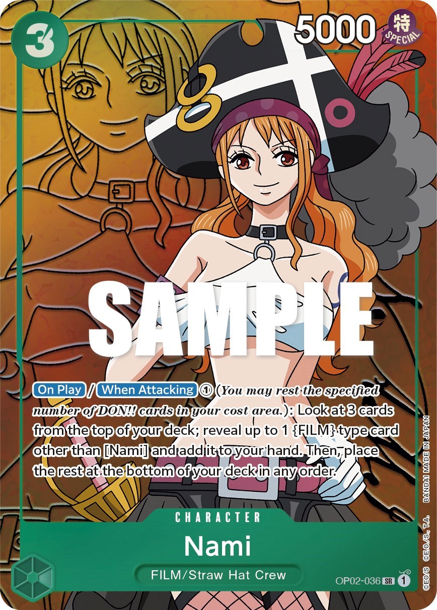 Nami (Alternate Art) [Paramount War] | Galaxy Games LLC