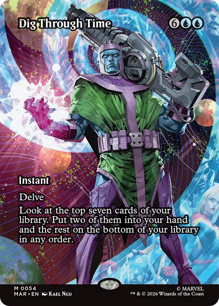 Dig Through Time (Borderless) [Marvel Universe: Eternal-Legal] | Galaxy Games LLC
