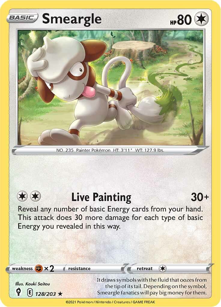 Smeargle (128/203) [Sword & Shield: Evolving Skies] | Galaxy Games LLC