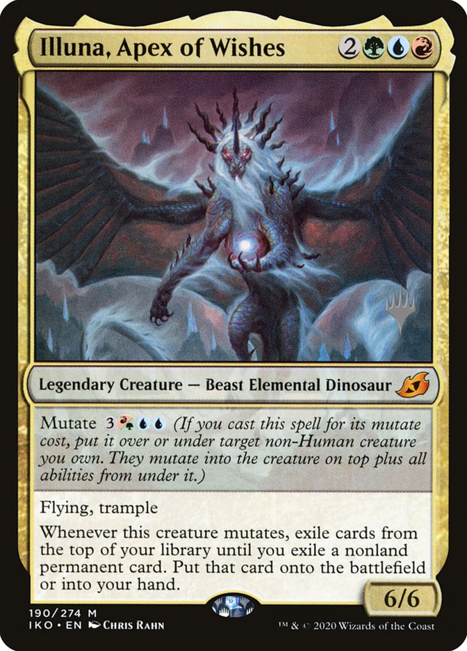 Illuna, Apex of Wishes (Promo Pack) [Ikoria: Lair of Behemoths Promos] | Galaxy Games LLC
