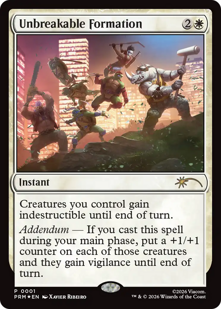 Unbreakable Formation [Media Promos] | Galaxy Games LLC