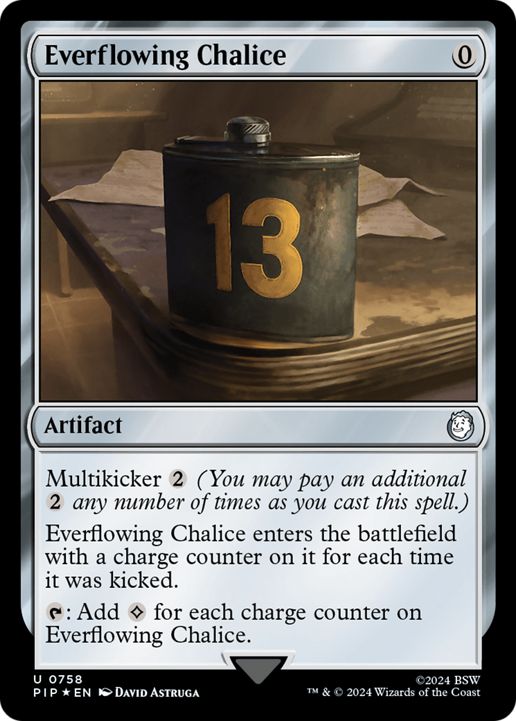 Everflowing Chalice (Surge Foil) [Fallout] | Galaxy Games LLC