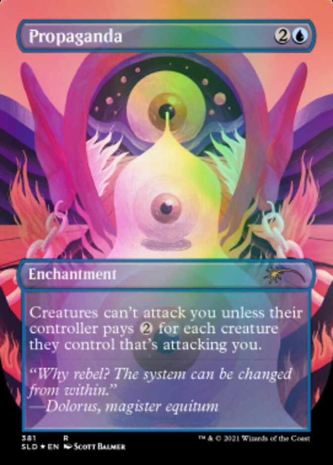 Propaganda // Propaganda (Borderless) [Secret Lair Drop Series] | Galaxy Games LLC