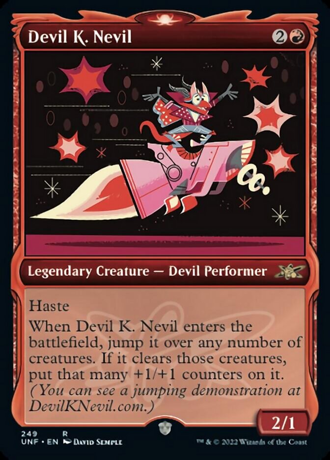 Devil K. Nevil (Showcase) [Unfinity] | Galaxy Games LLC