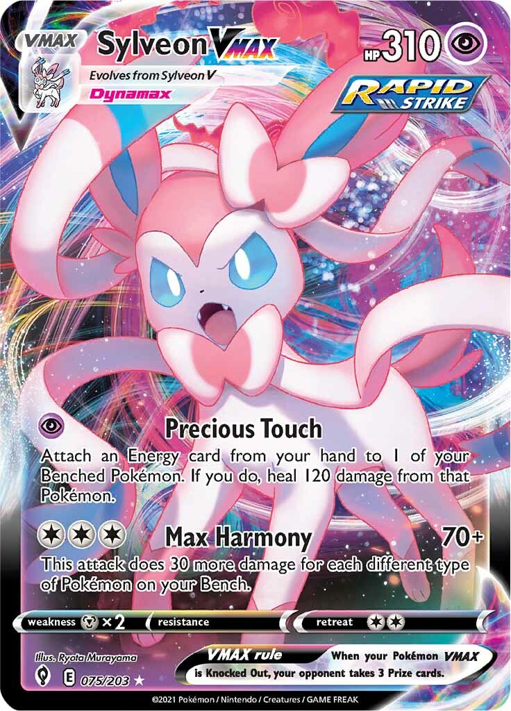 Sylveon VMAX (075/203) [Sword & Shield: Evolving Skies] | Galaxy Games LLC