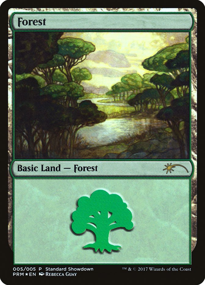 Forest (Rebecca Guay) [Standard Showdown Promos] | Galaxy Games LLC