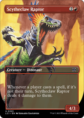 Scytheclaw Raptor (Borderless) [The Lost Caverns of Ixalan] | Galaxy Games LLC