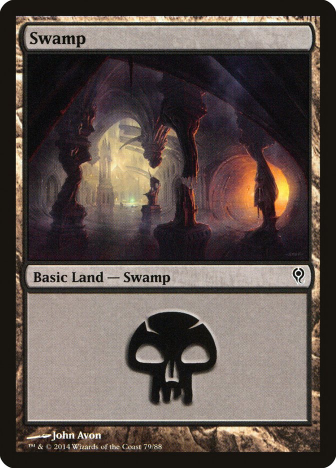 Swamp (79) [Duel Decks: Jace vs. Vraska] | Galaxy Games LLC