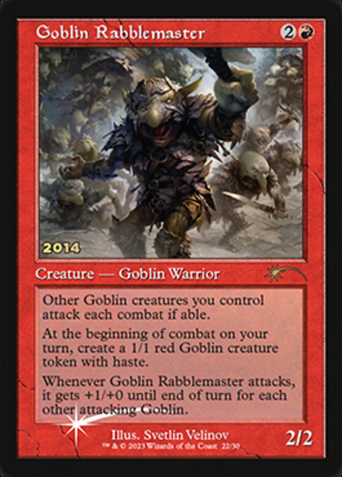 Goblin Rabblemaster [30th Anniversary Promos] | Galaxy Games LLC