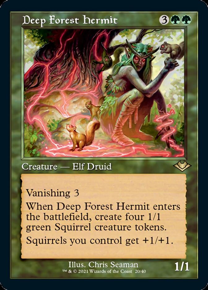 Deep Forest Hermit (Retro Foil Etched) [Modern Horizons] | Galaxy Games LLC