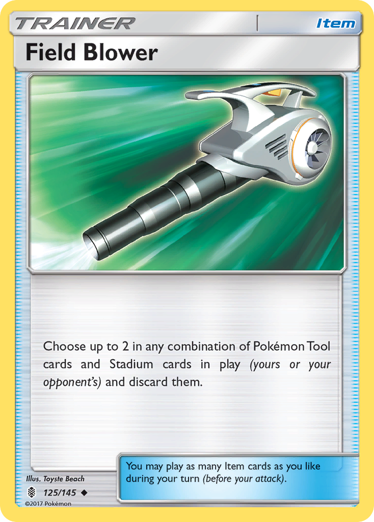 Field Blower (125/145) [Sun & Moon: Guardians Rising] | Galaxy Games LLC