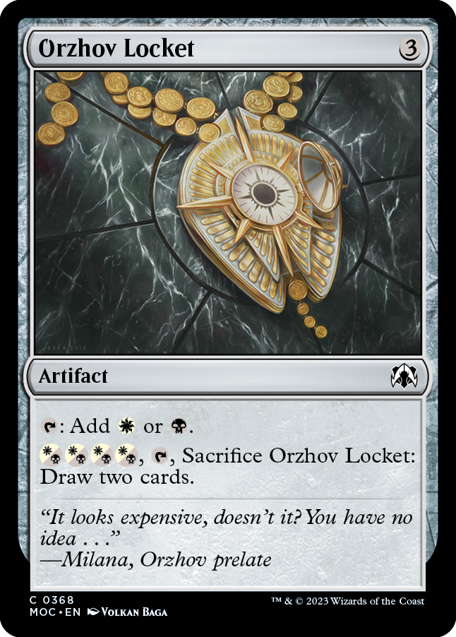 Orzhov Locket [March of the Machine Commander] | Galaxy Games LLC